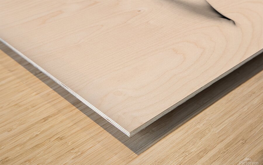 Design on the Side Wood print