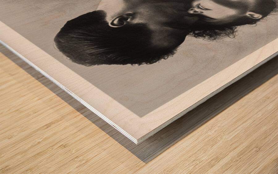 Folding to the Heart Wood print