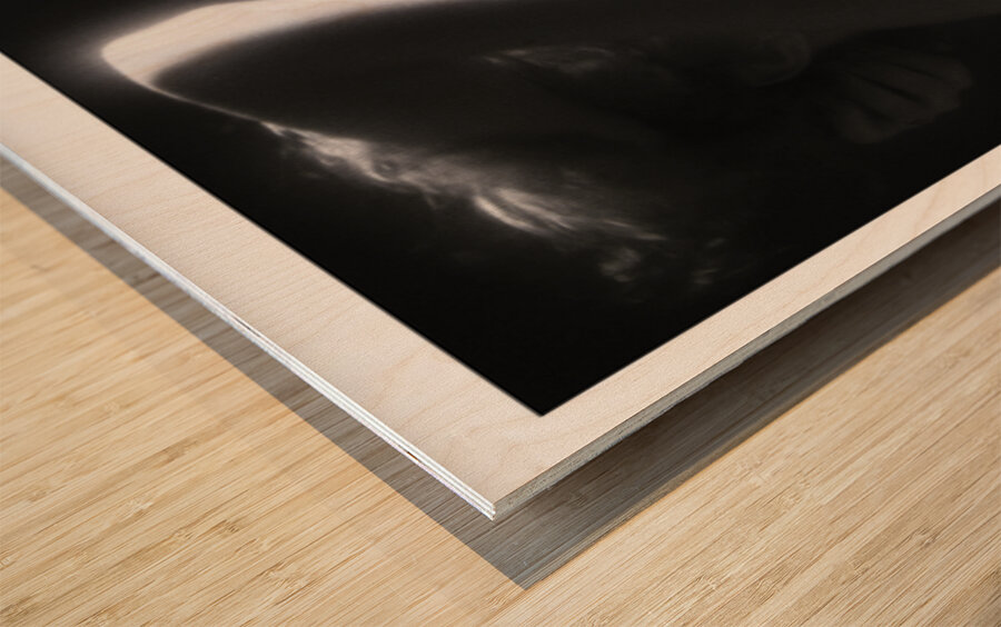 I Love Your Gaze Upon Me Wood print