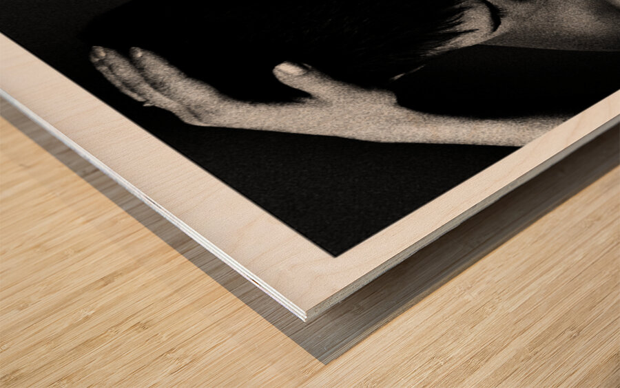 Hold Me Part Five Wood print