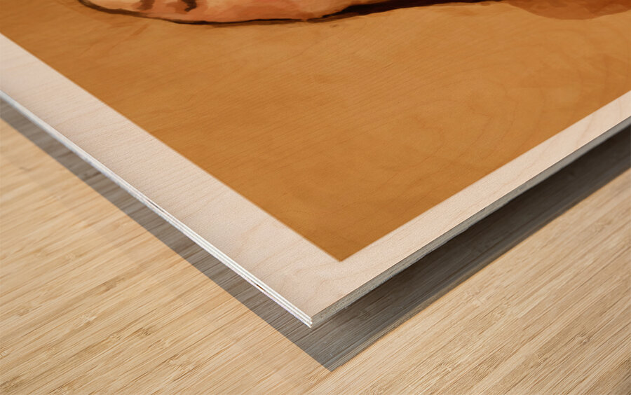 In the Moment Wood print