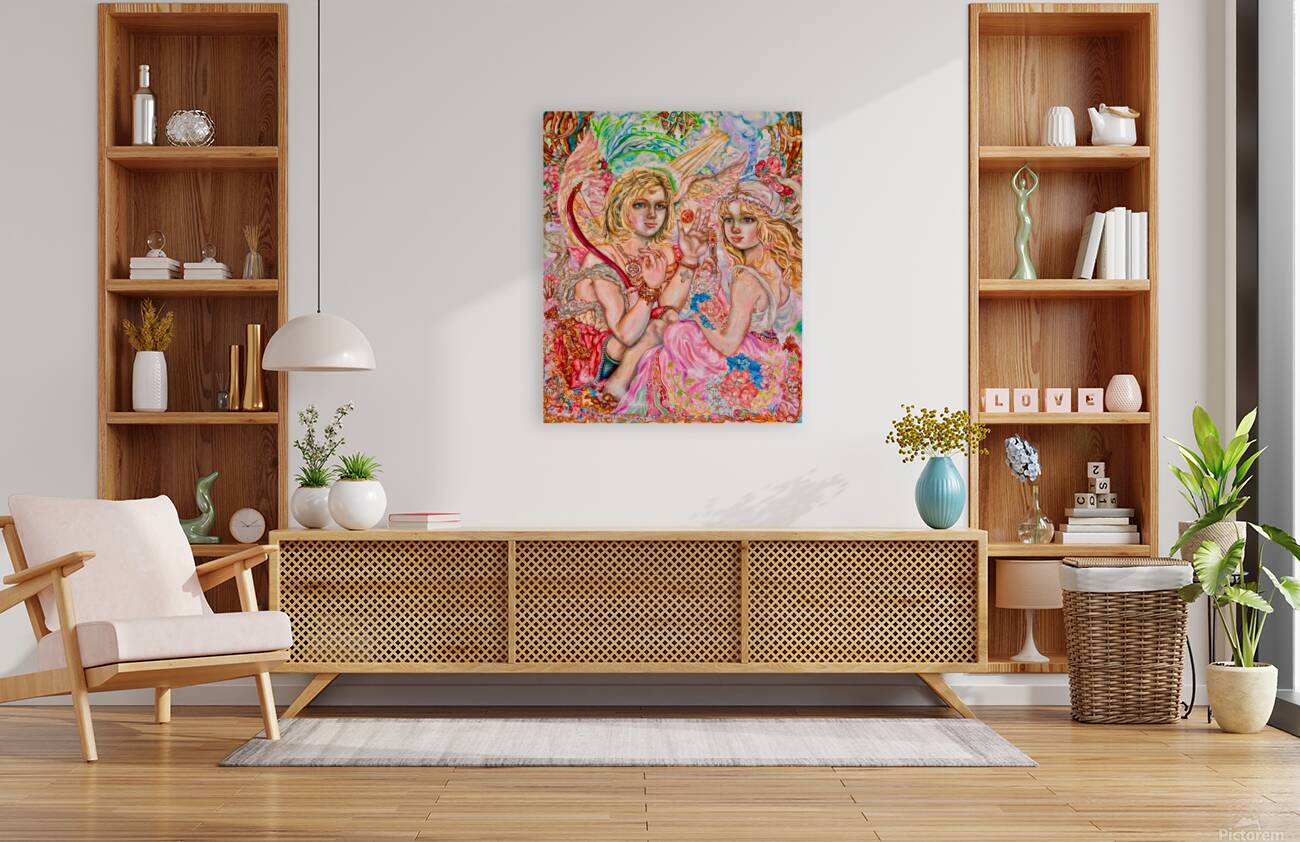 Yumi Sugai. Angel and moon goddess.  Reproduction