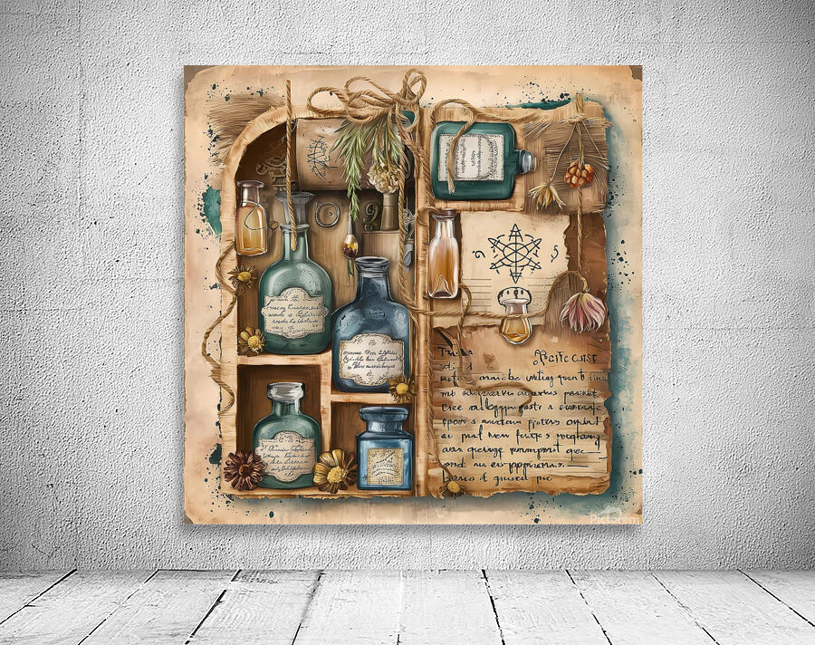 vintage inspired Wall Preview