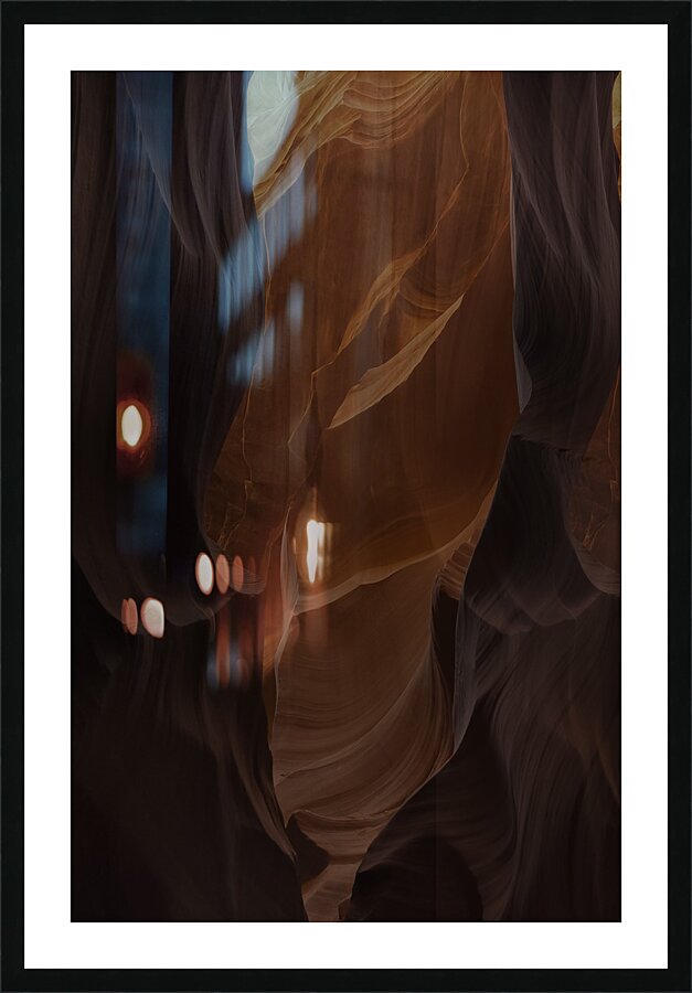 Antelope Canyon  8 Picture Frame print