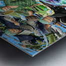 one piece Metal print