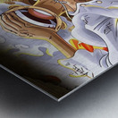 one piece Metal print