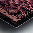 one piece Metal print