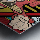 one piece Metal print