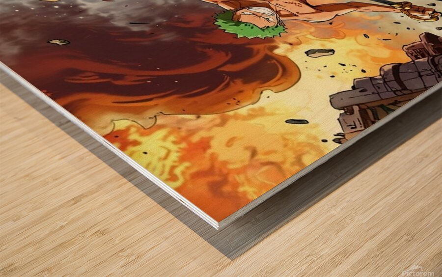 one piece Wood print