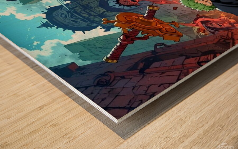 one piece Wood print