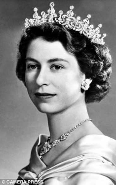 Queen Elizabeth II 60 year by Lilly Newton Store Wall Art