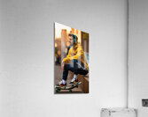 Lionel Messi skiboard Acrylic Print