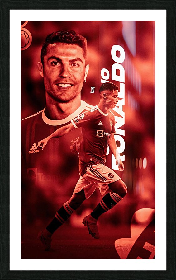 Cristiano Ronaldo Manchester United F.C. Picture Frame print
