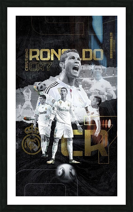 Cristiano Ronaldo Manchester United F.C. Picture Frame print