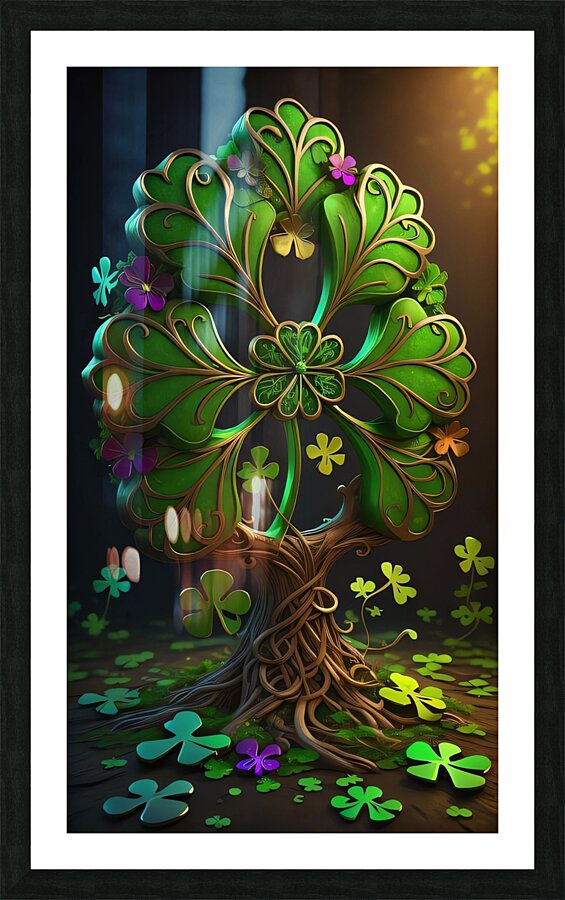 St. Patricks Day  Picture Frame print