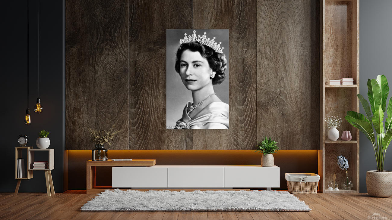 Queen Elizabeth II 60 year by Lilly Newton Store Wall Art