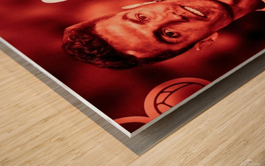 Cristiano Ronaldo Manchester United F.C. Wood print