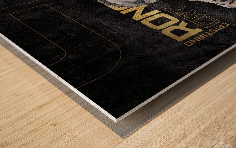 Cristiano Ronaldo Manchester United F.C. Wood print