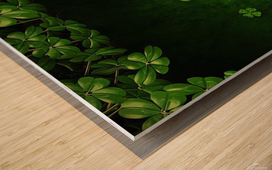 St. Patrick s Day  Wood print