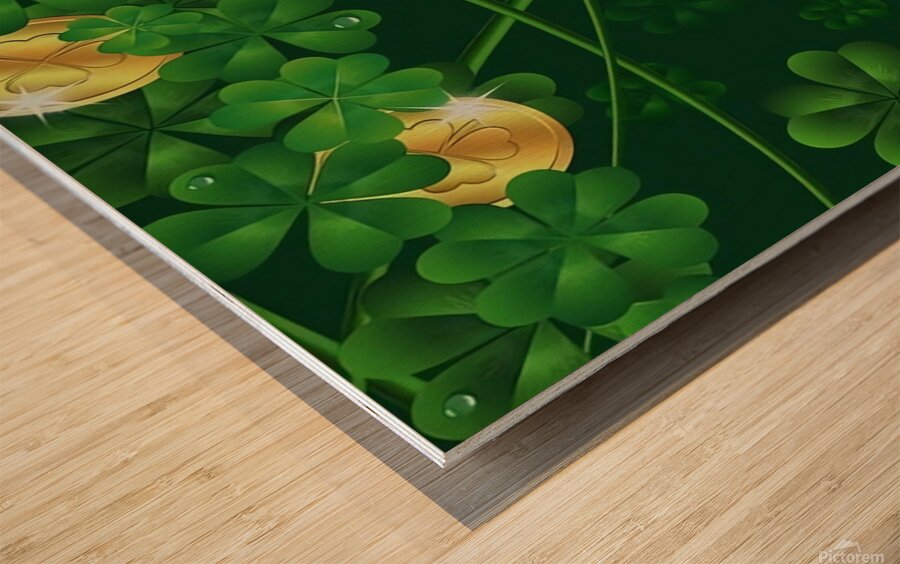 St. Patricks Day  Wood print