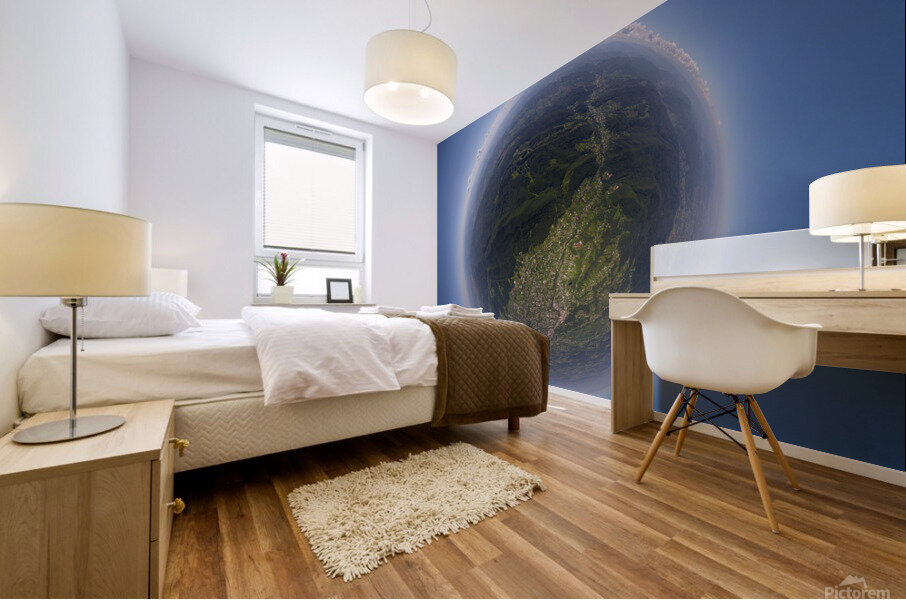Kosiv at 1600 Mural print