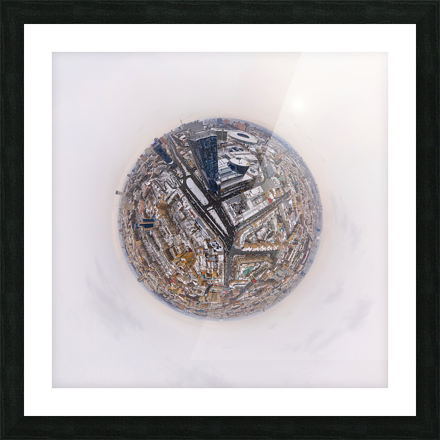 Winter in Kyiv Picture Frame print