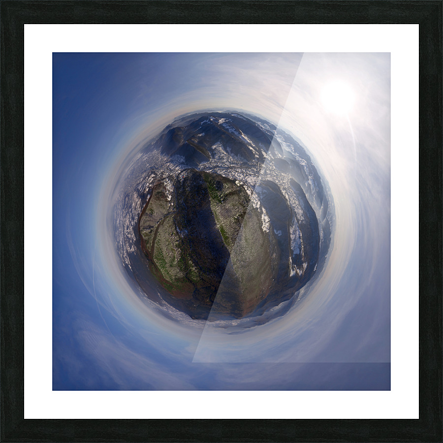 Carpathian Winter Picture Frame print