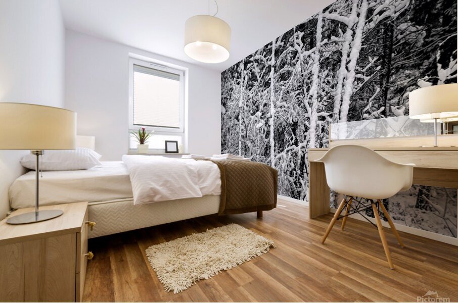 Fresh Snow Mural print