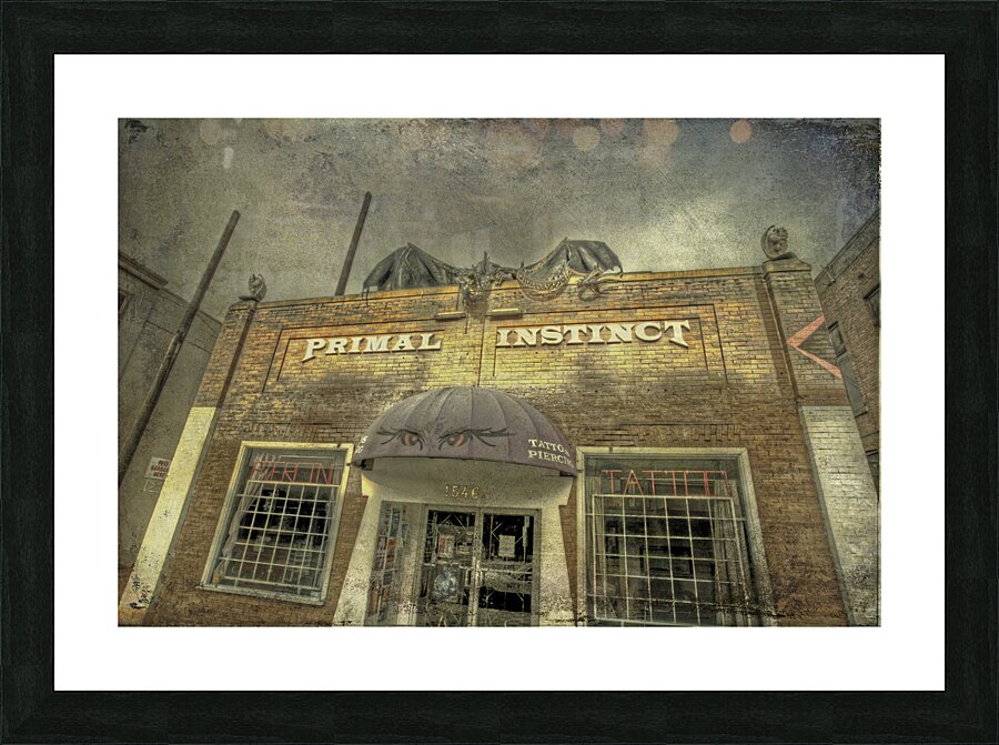 Primal Instinct Picture Frame print