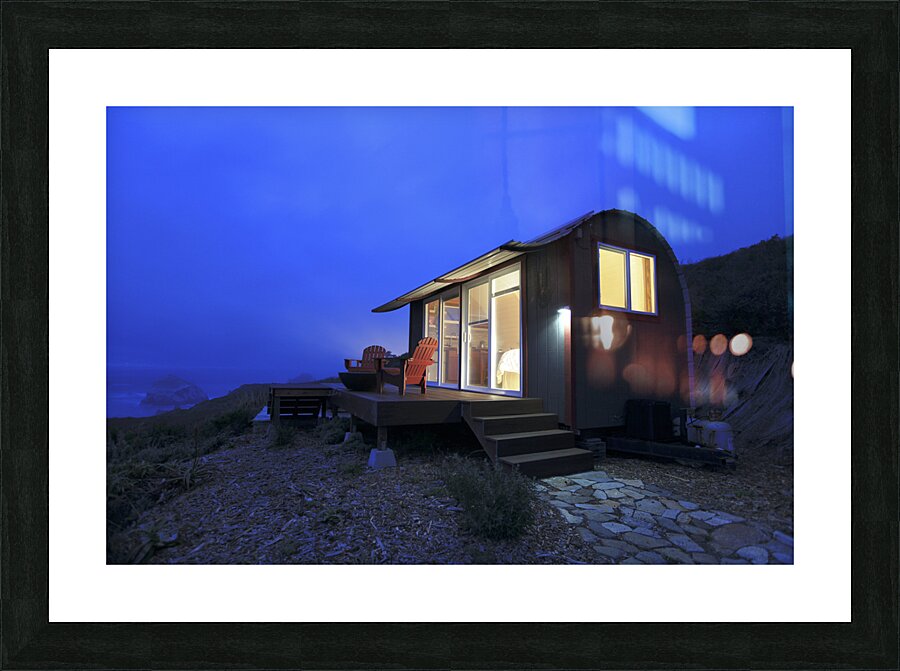 Tiny House Living Picture Frame print