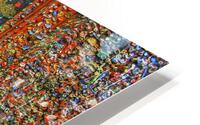 The Bubble Gum Wall HD Metal print