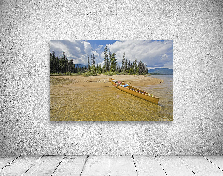 Canoe On Beach Wall Preview