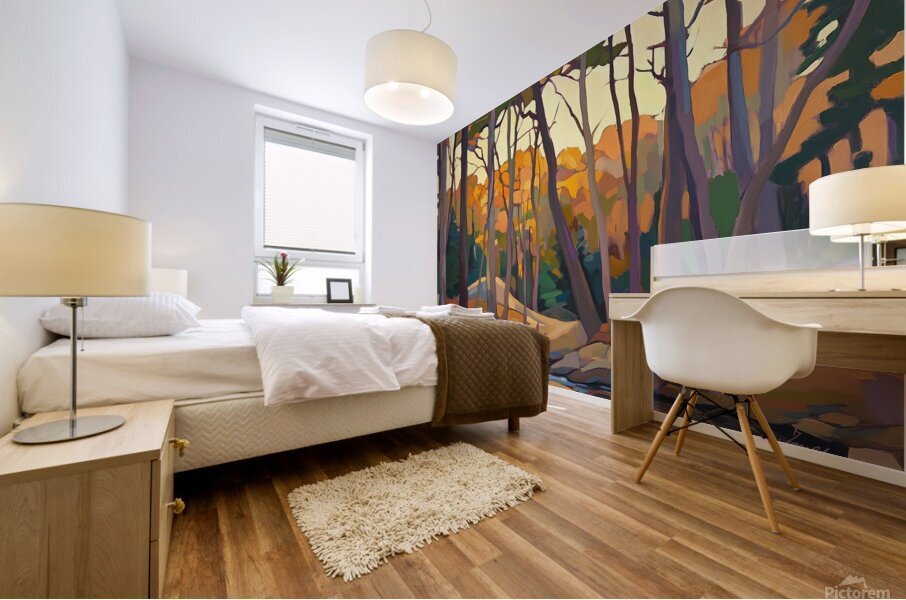 Autumn Harmony Mural print