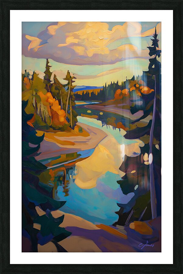 Big Bend Lookout Picture Frame print