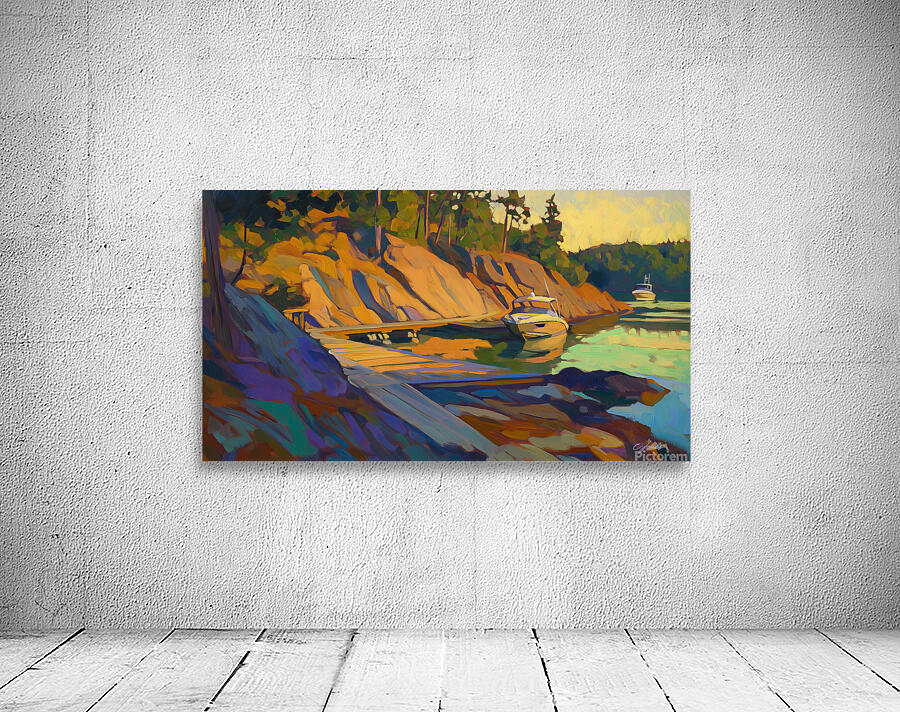 Evening at the Dock Wall Preview