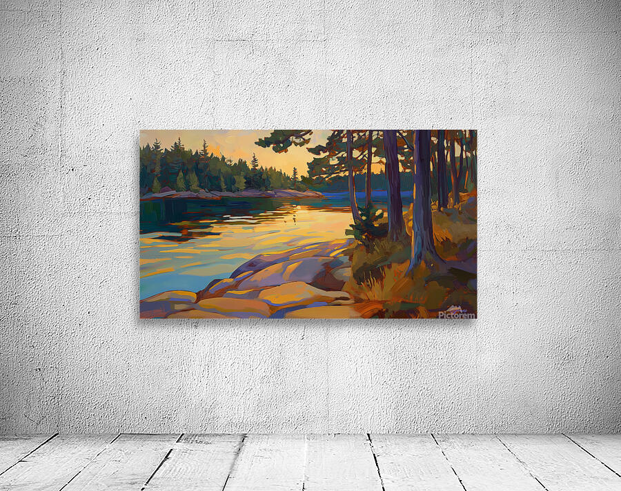 Evening Reflections Wall Preview