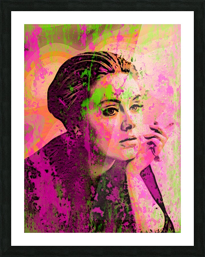 ADELE Picture Frame print
