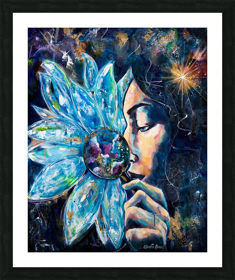 Mysteries Picture Frame print