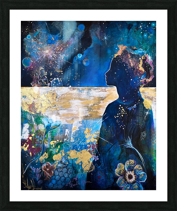 Head in the Clouds Picture Frame print