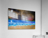 First moonrise Impression acrylique