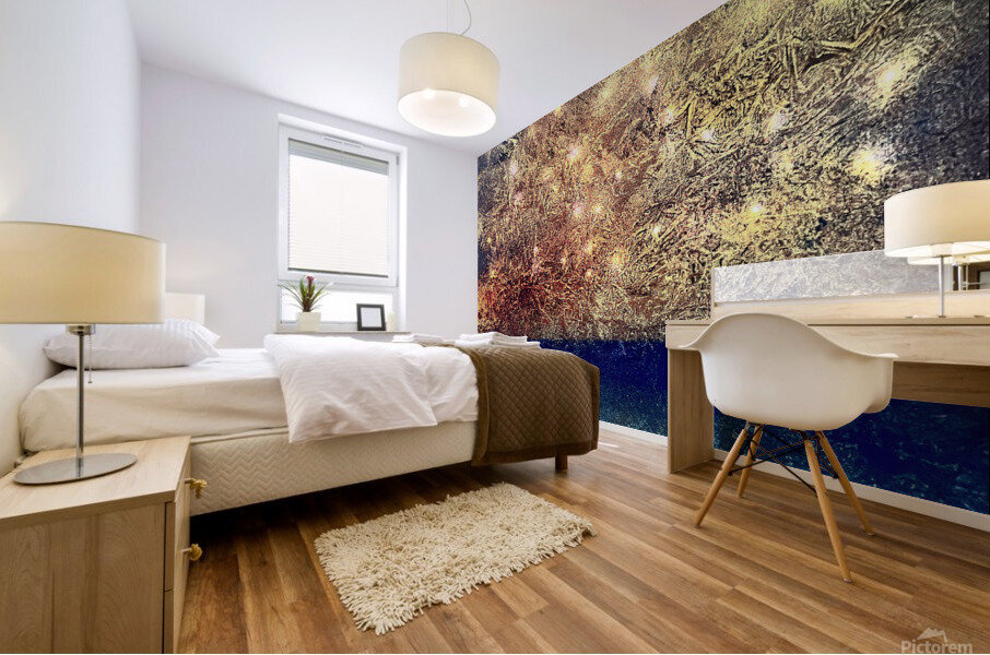 Winters Night Mural print
