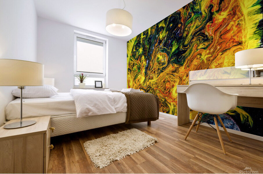 Earth’s Sun Mural print