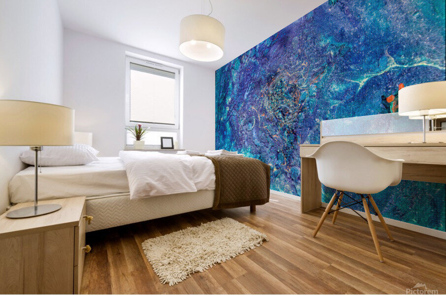 Precious pond Mural print
