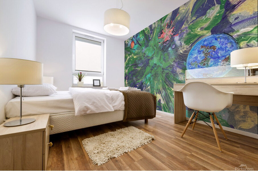 Nate’s world Mural print