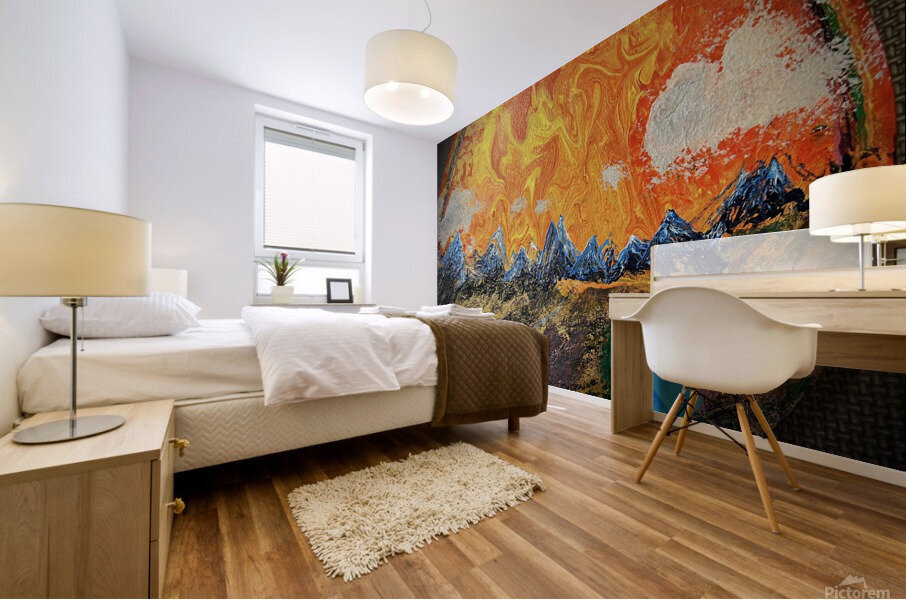 Brother vista Mural print
