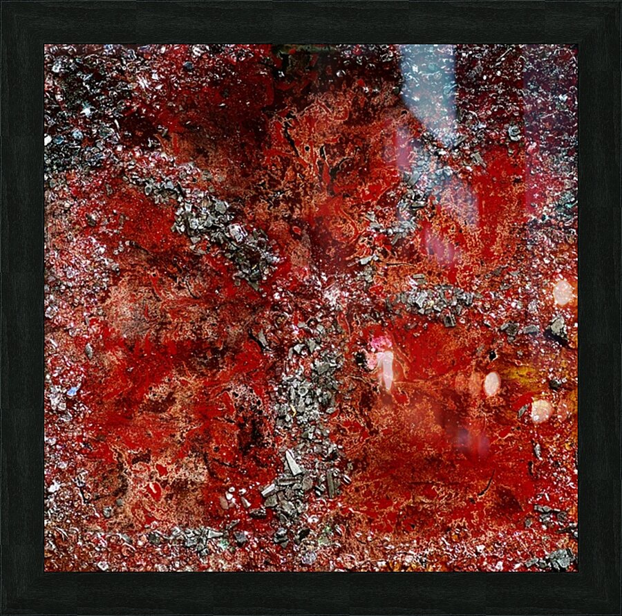 diamants volcaniques Picture Frame print