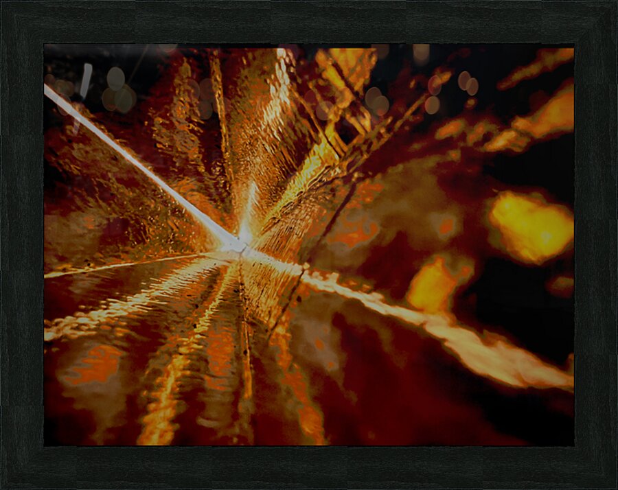 Escape from Prism  Picture Frame print