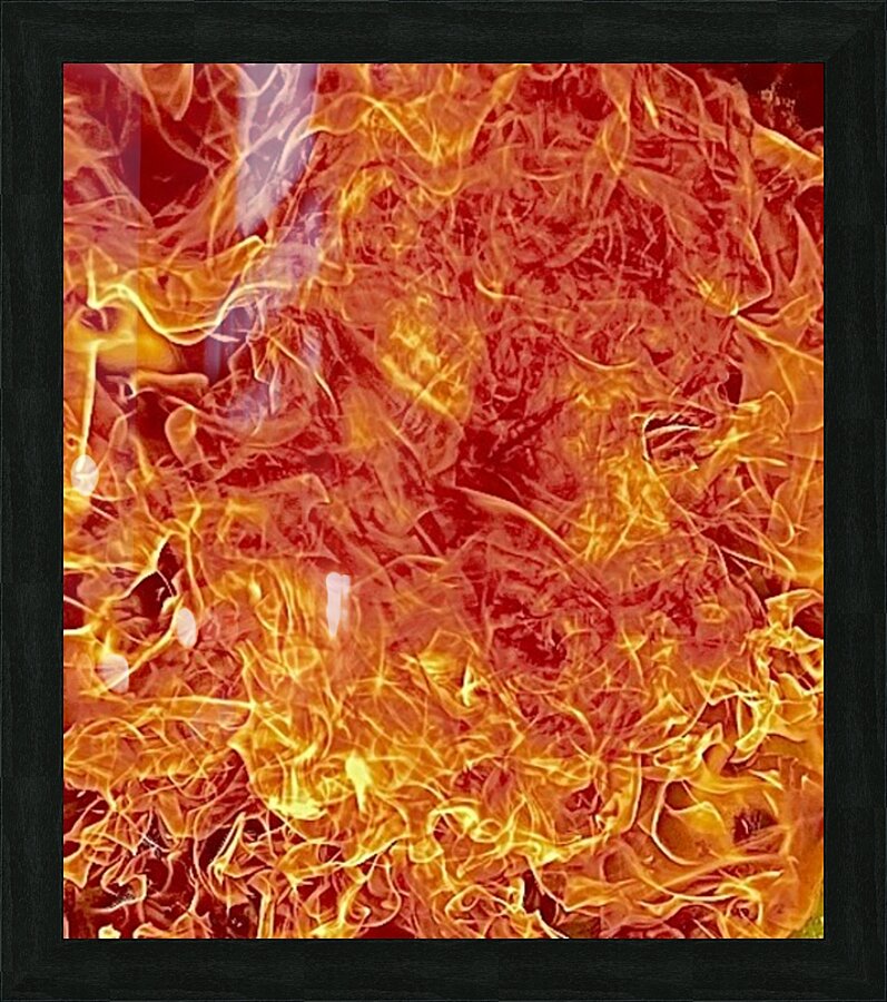 Backdraft Picture Frame print