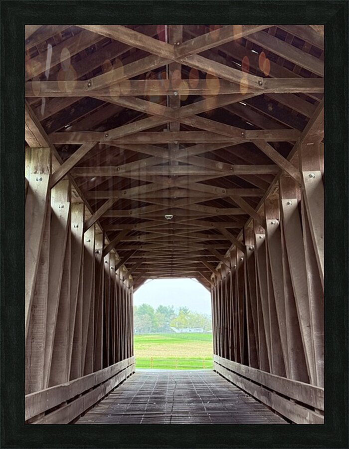 Rugged Path to peace Picture Frame print