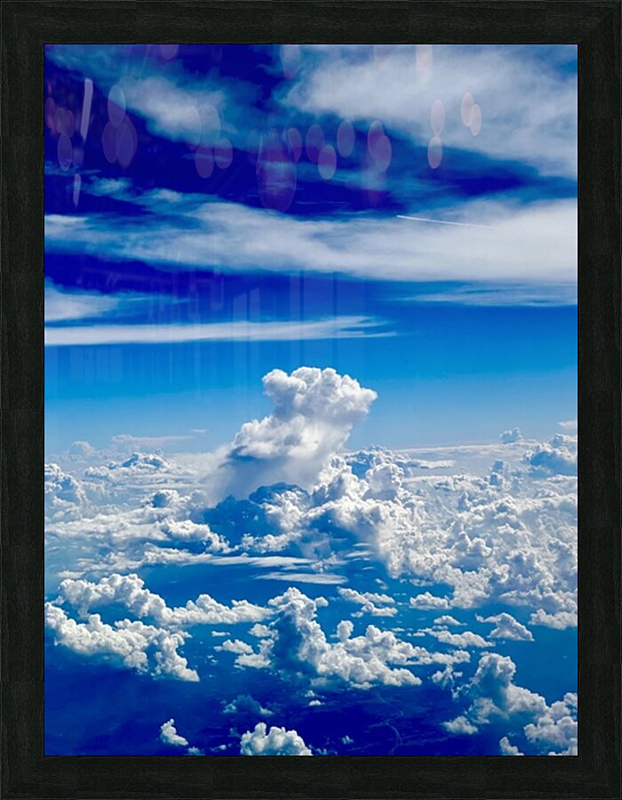 Air and space Picture Frame print